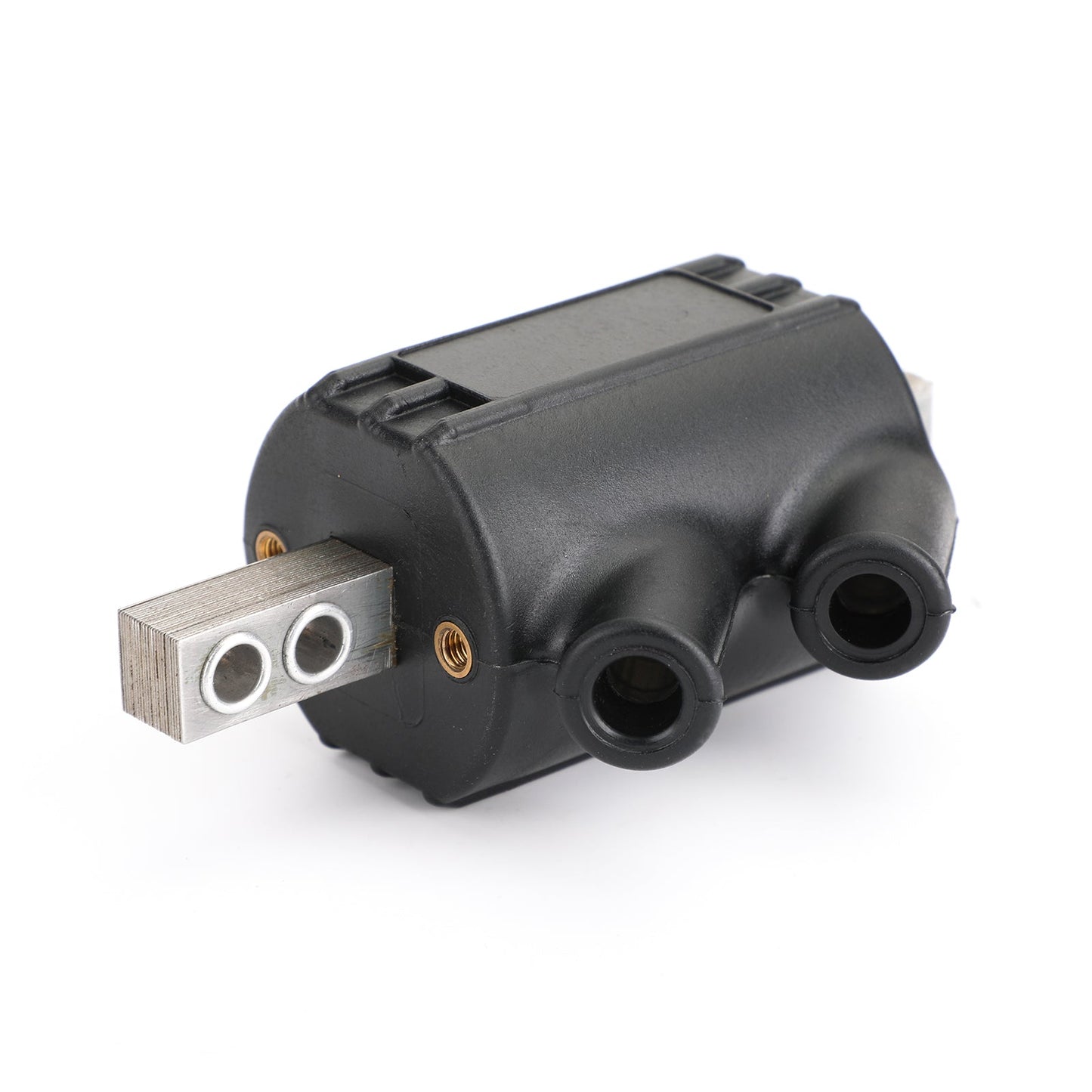 Bobinas de encendido OEM de 3,0 ohmios con salida doble en ángulo para Honda CB 350F, 400F y 450 DC1-1