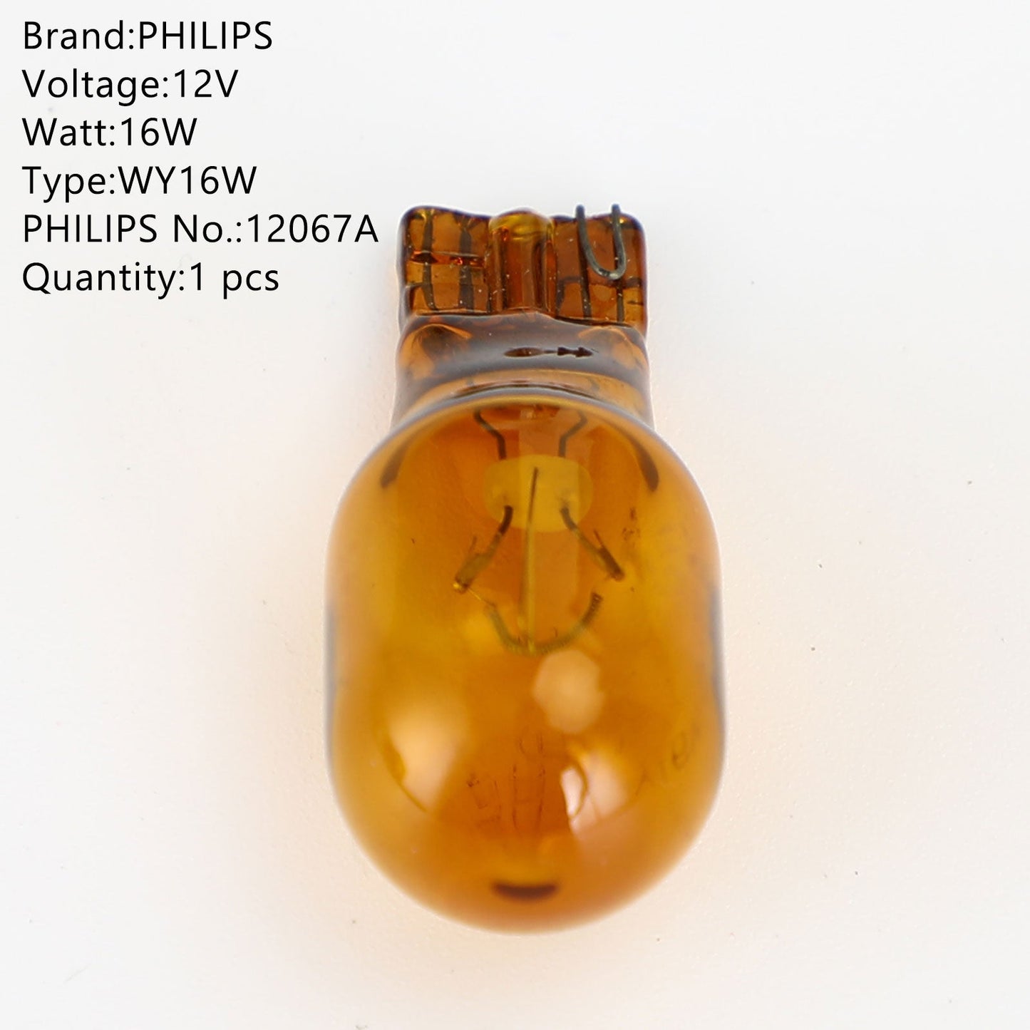 Ampoule auxiliaire pour voiture Philips WY16W 12V16W 12067A