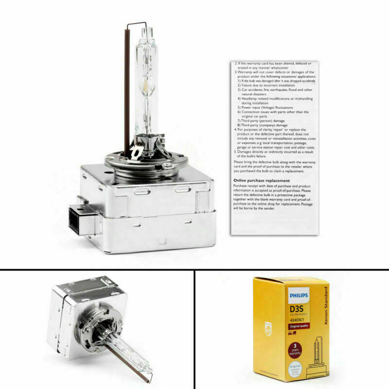 Pour phare 4200K, XenStart XENON Nouvelle ampoule 42403C1 D3S HID PHILIPS