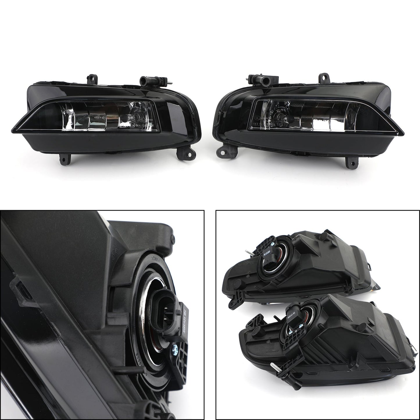 Paire de phares antibrouillard halogènes pour pare-chocs avant, pour AUDI S4 A4 S-Line B8.5 (2013-2015) 8K0941699C et 8K0941700C