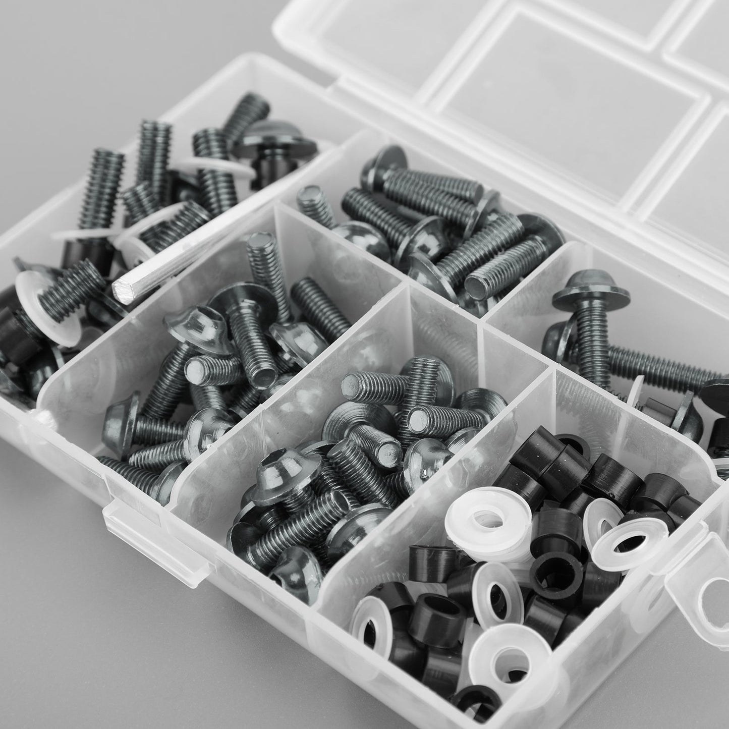 Kit de 158 boulons de carénage de pare-brise de moto sportive, clips de fixation, vis en titane