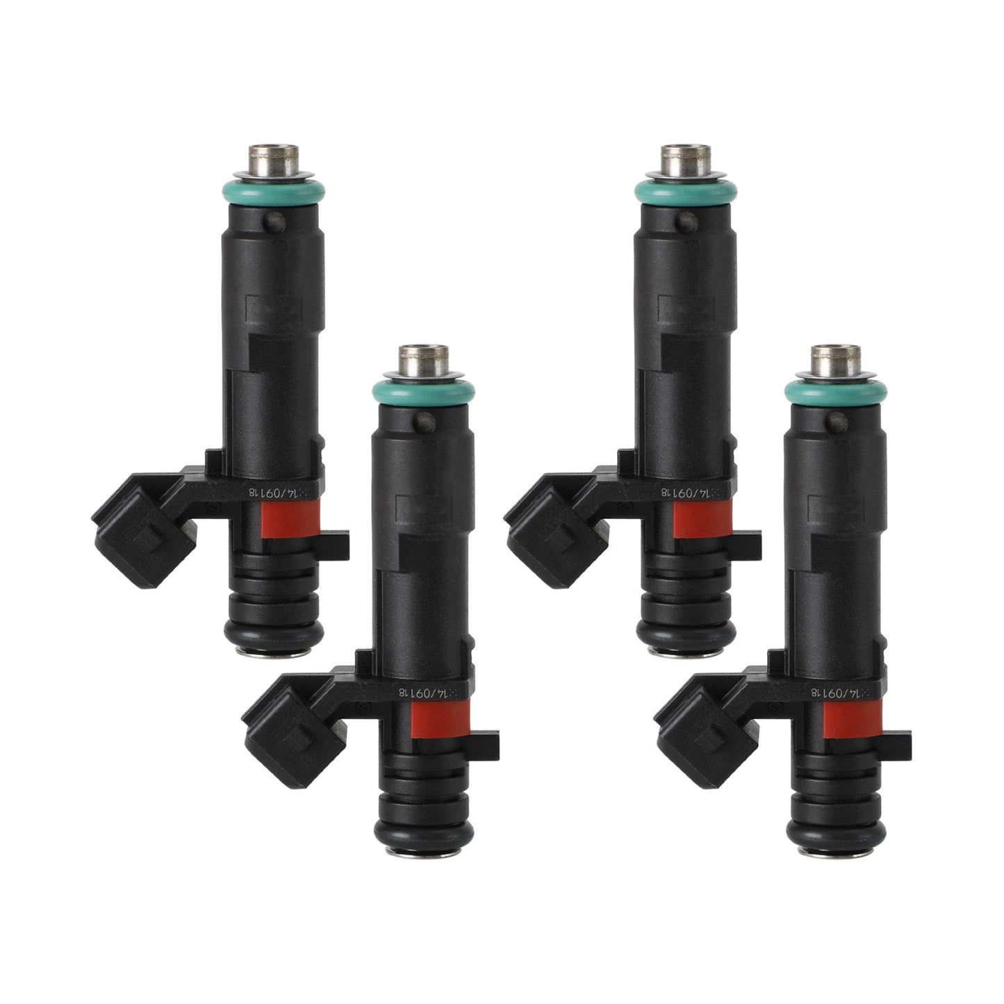 4 inyectores de combustible 25186566 27828W compatibles con Chevrolet Spark 1.2L L4 (2011-2015) y Chevrolet Beat 2016-2021 INJ675 FJ1332 25194429 C111032