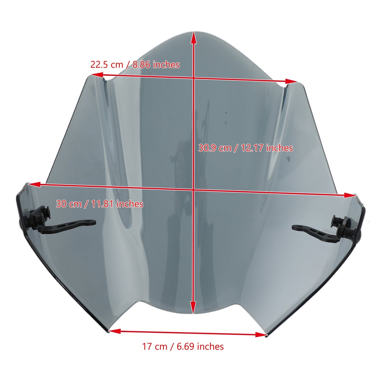 Pare-brise compatible avec TRIUMPH SPEED TRIPLE 16-20 STREET TRIPLE 17-19