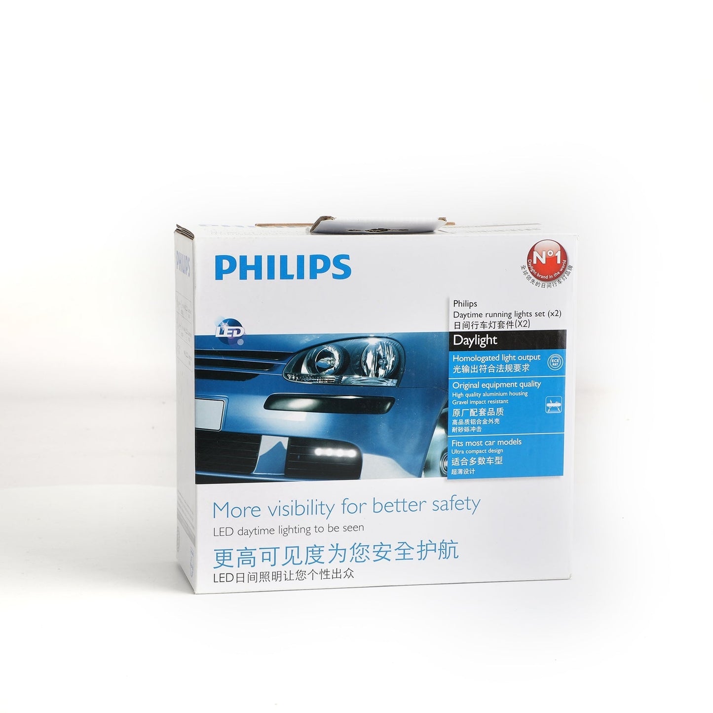 Ensemble de feux de jour à LED homologués Philips, pièce n° 12820