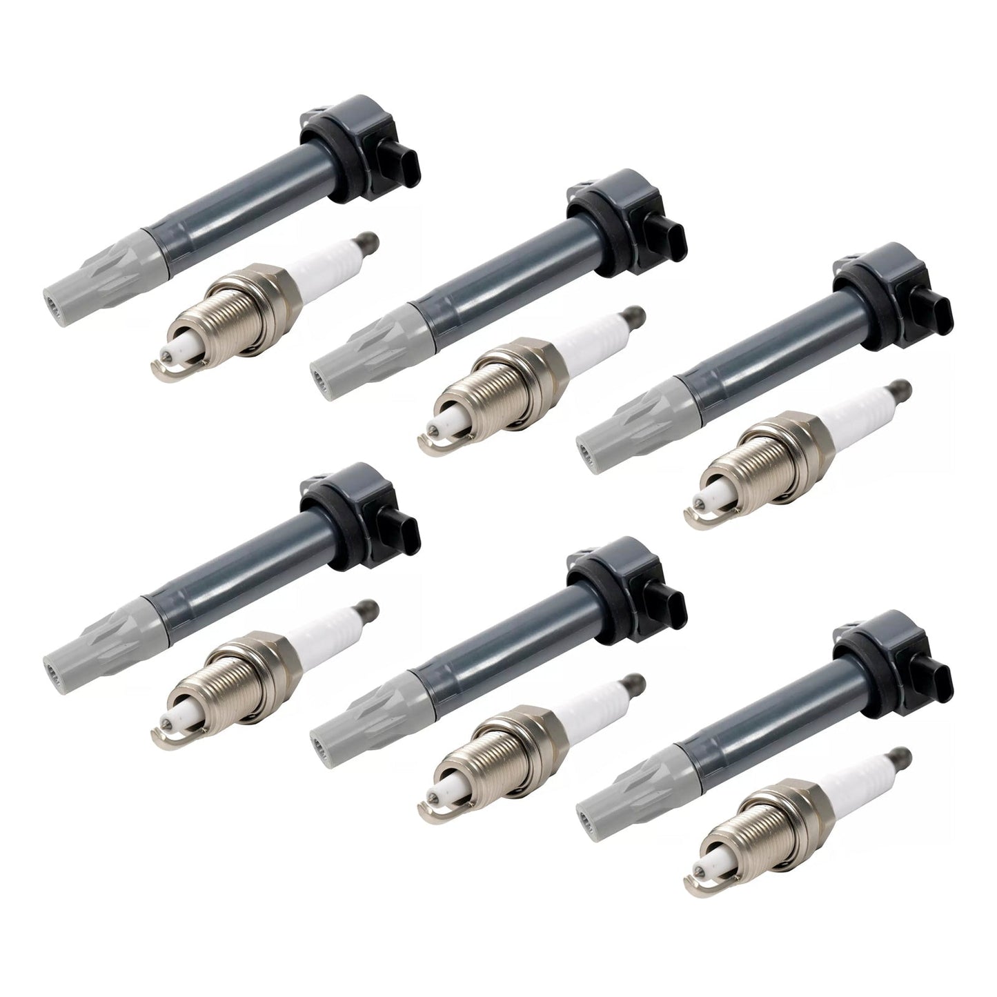 Chrysler 300 V6 2.7L (2006-2010), 6 bobinas de encendido y bujías UF502 4606869