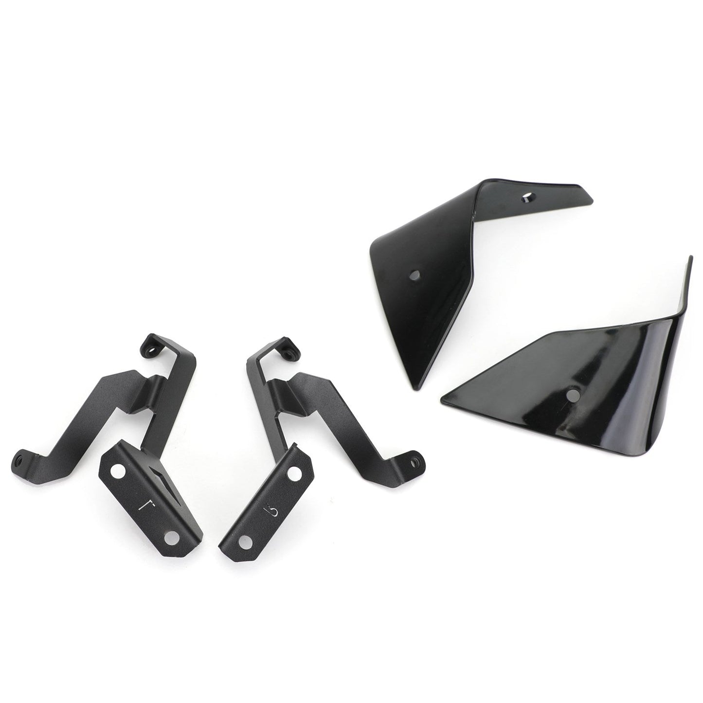 Déflecteur d'air de pare-brise latéral supérieur en plastique pour Honda CRF1100L 20+