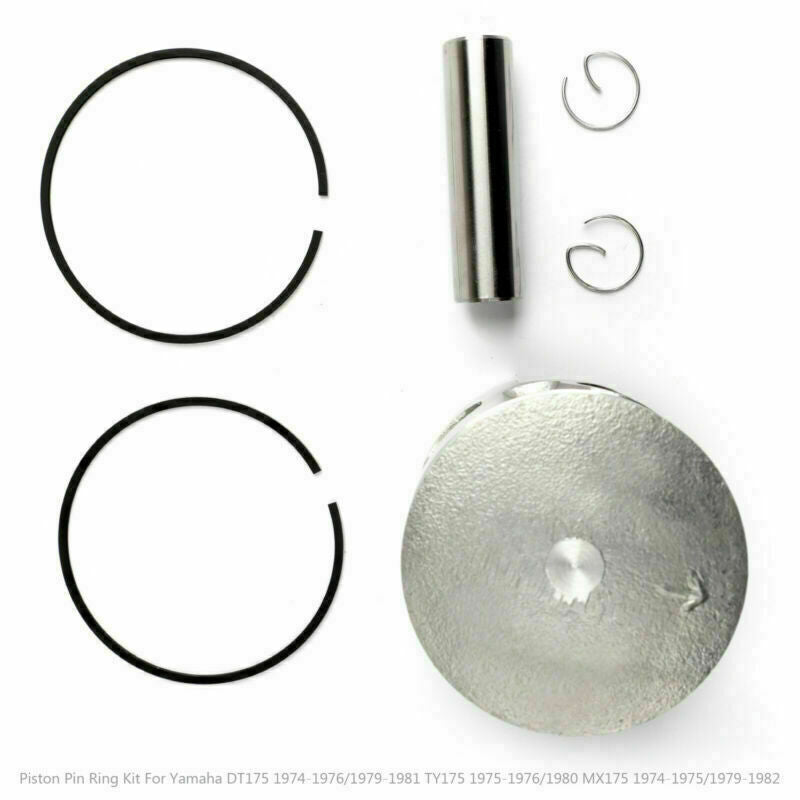 Kit piston standard 66,00 mm 2N5-11610-00 pour Yamaha DT175 YT175 MX175 1974-1982