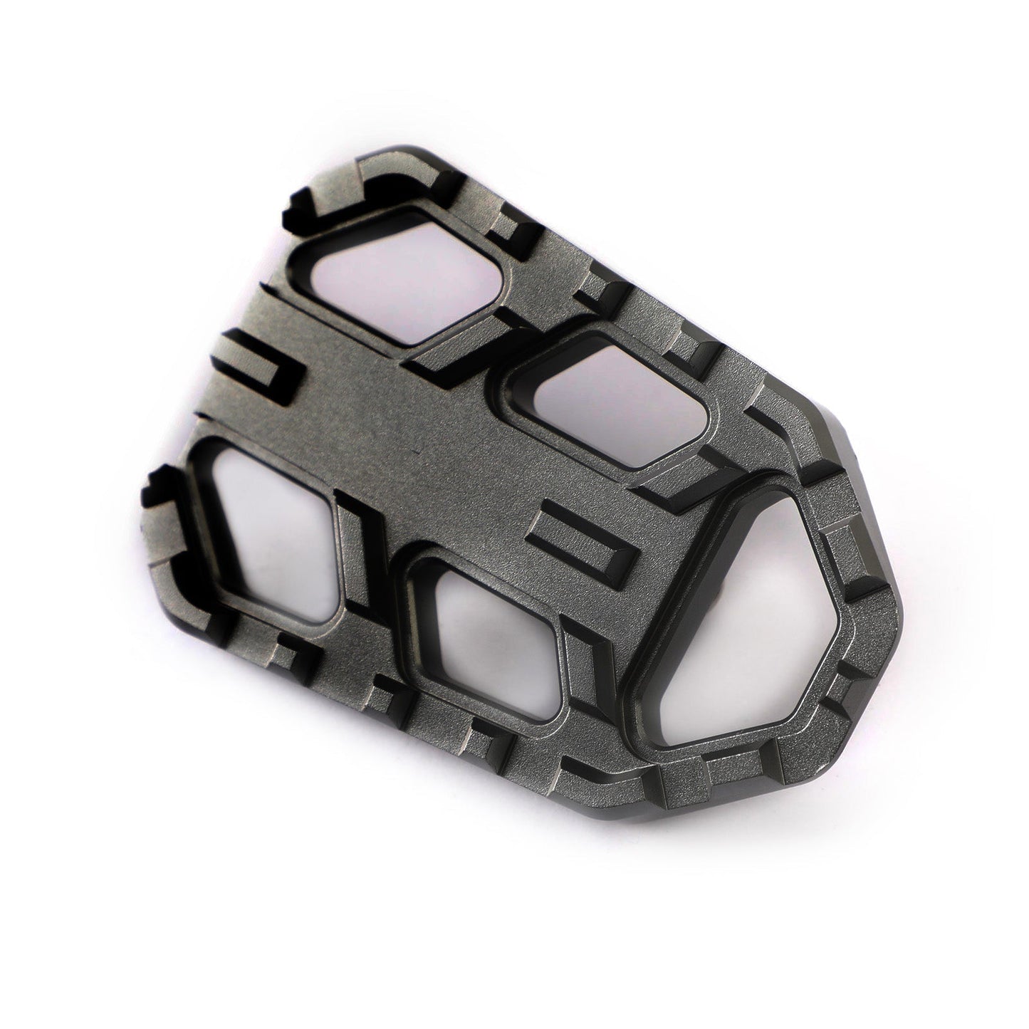 Adaptateurs de repose-pieds larges noirs pour Suzuki DL V-Strom 650 1000 / XT 2006-2020