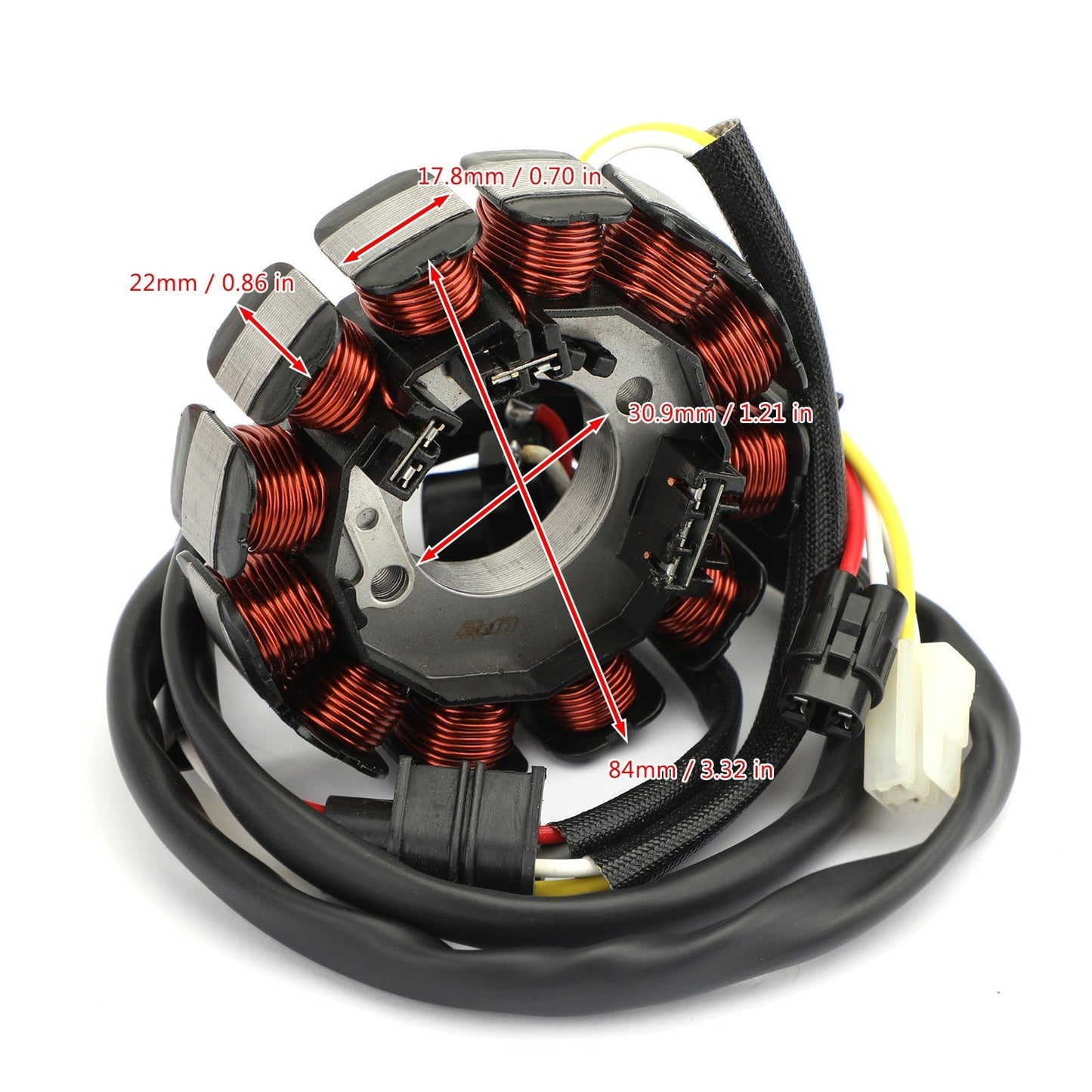 Magneto Generator Engine Stator Coil 5TJ-81410-31 5TJ-81410-09 Fit For For Yamaha WR450F 2003 2004 2005 2006