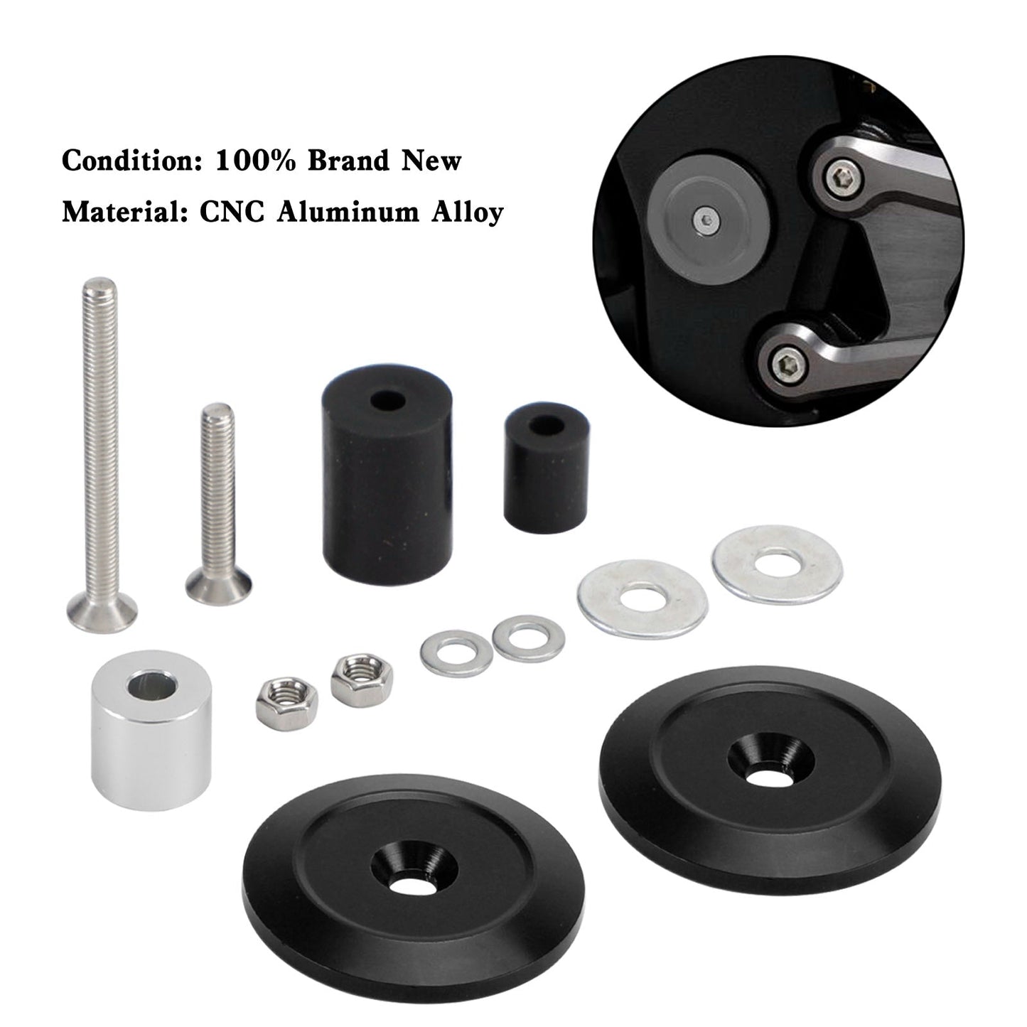 Bouchon de pivot de bras oscillant pour Suzuki Katana GSX-S1000 GSX-S1000F 2016-2021