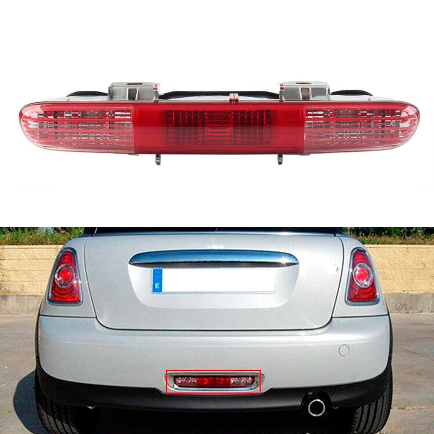 Feu antibrouillard arrière et feu de stop arrière pour Mini Cooper R56, R57, R58, R59 (2009-2015) 63247255925