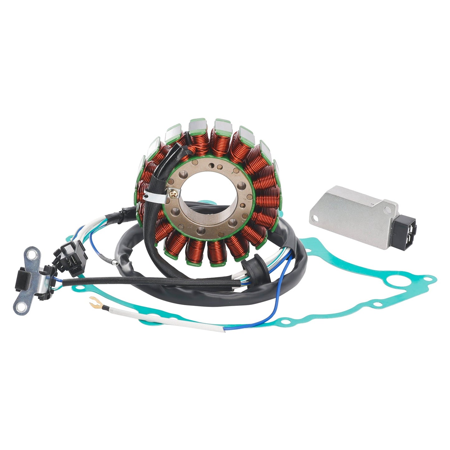 Yamaha SRX600 1991 Coil Stator 3SX-81410-00+ Voltage Regulator 47X-81960-A1+ Gasket Assy 4DW-15451-00