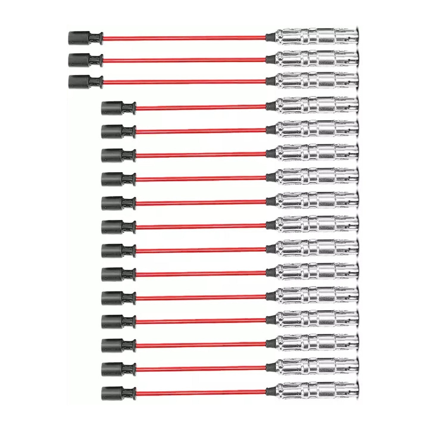 Mercedes Benz ML SLK 320 350 C240 16pcs Spark Plug Ignition Wire Set 1121500218