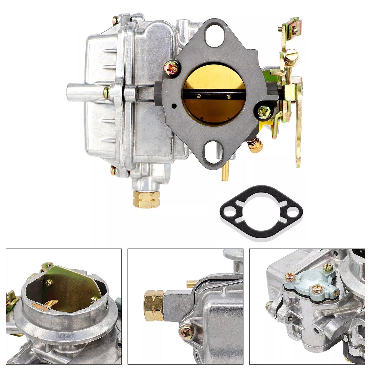 Carburateur monocylindre 100000018 pour moteur HOLLEY 1904, 1908, 1909 et 1920 Ford 6 cylindres