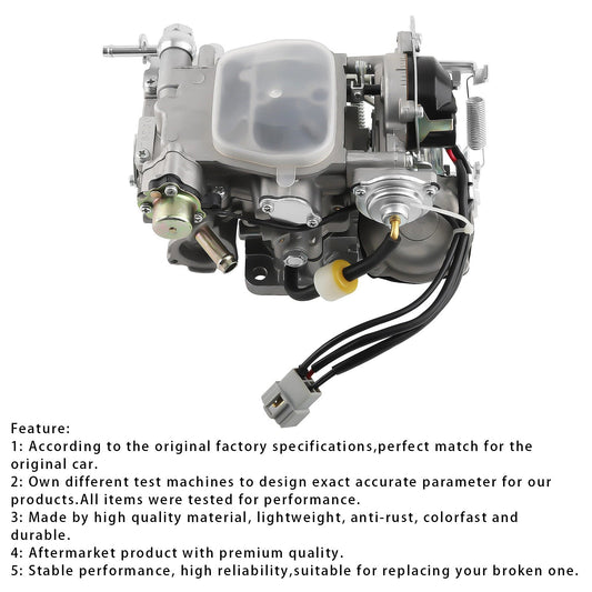 1982-1988 Toyota 3Y 4Y Hiace Hilux Auto Carburetor 21100-73230