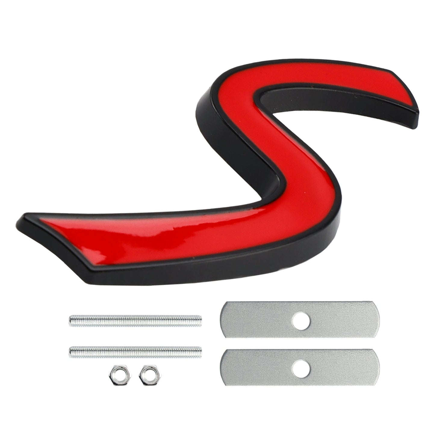 Badge autocollant n° 2 pour calandre avant MINI Cooper S