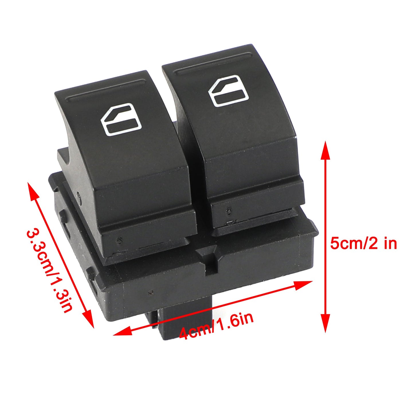 Interrupteur principal de vitre électrique pour Skoda Fabia Mk2 Roomster Yeti Octavia 1Z0959858