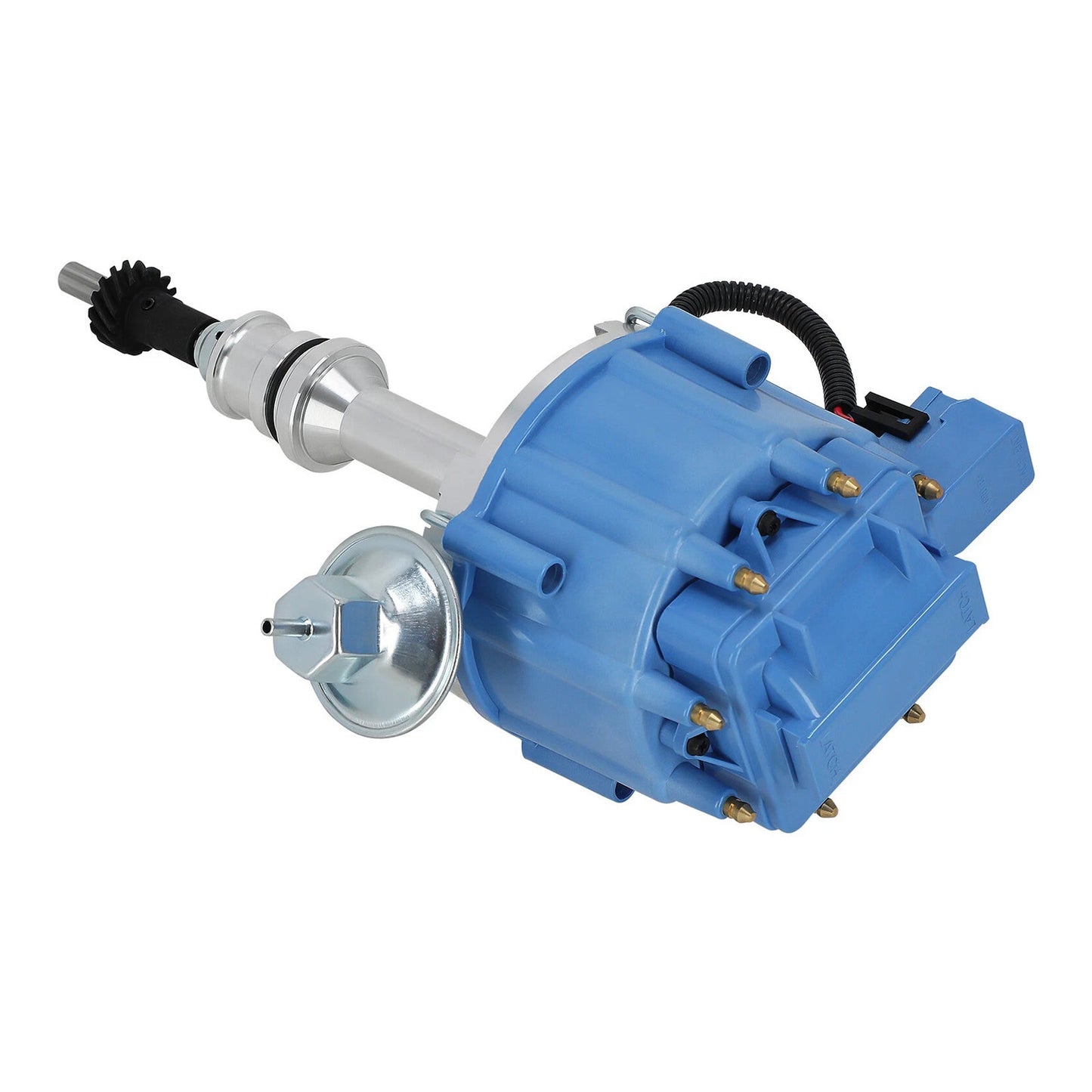 Distributeur d'allumage SBF Ford Small Block 260 289 302 à capuchon bleu avec bobine 65 000 tr/min 1030213