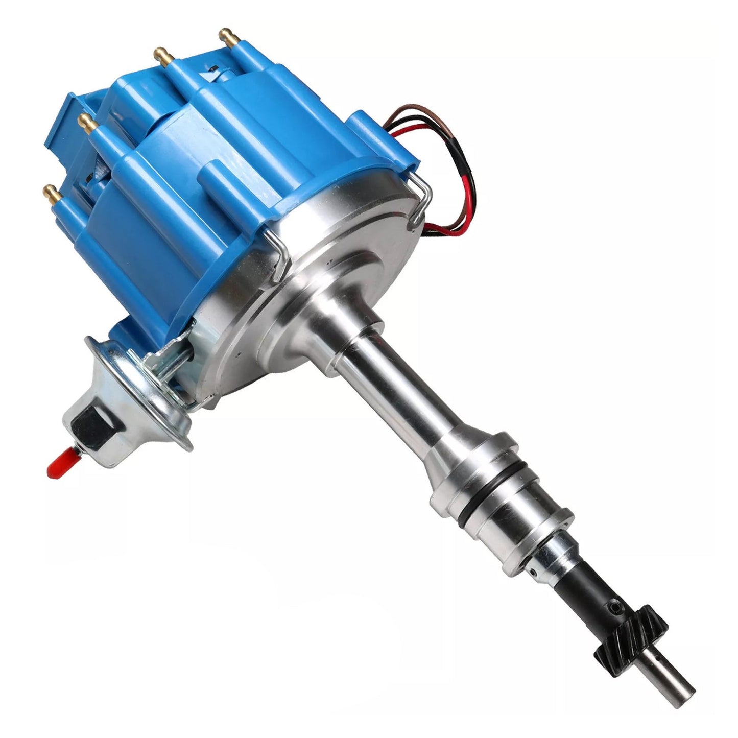 Distributeur d'allumage SBF Ford Small Block 260 289 302 à capuchon bleu avec bobine 65 000 tr/min 1030213