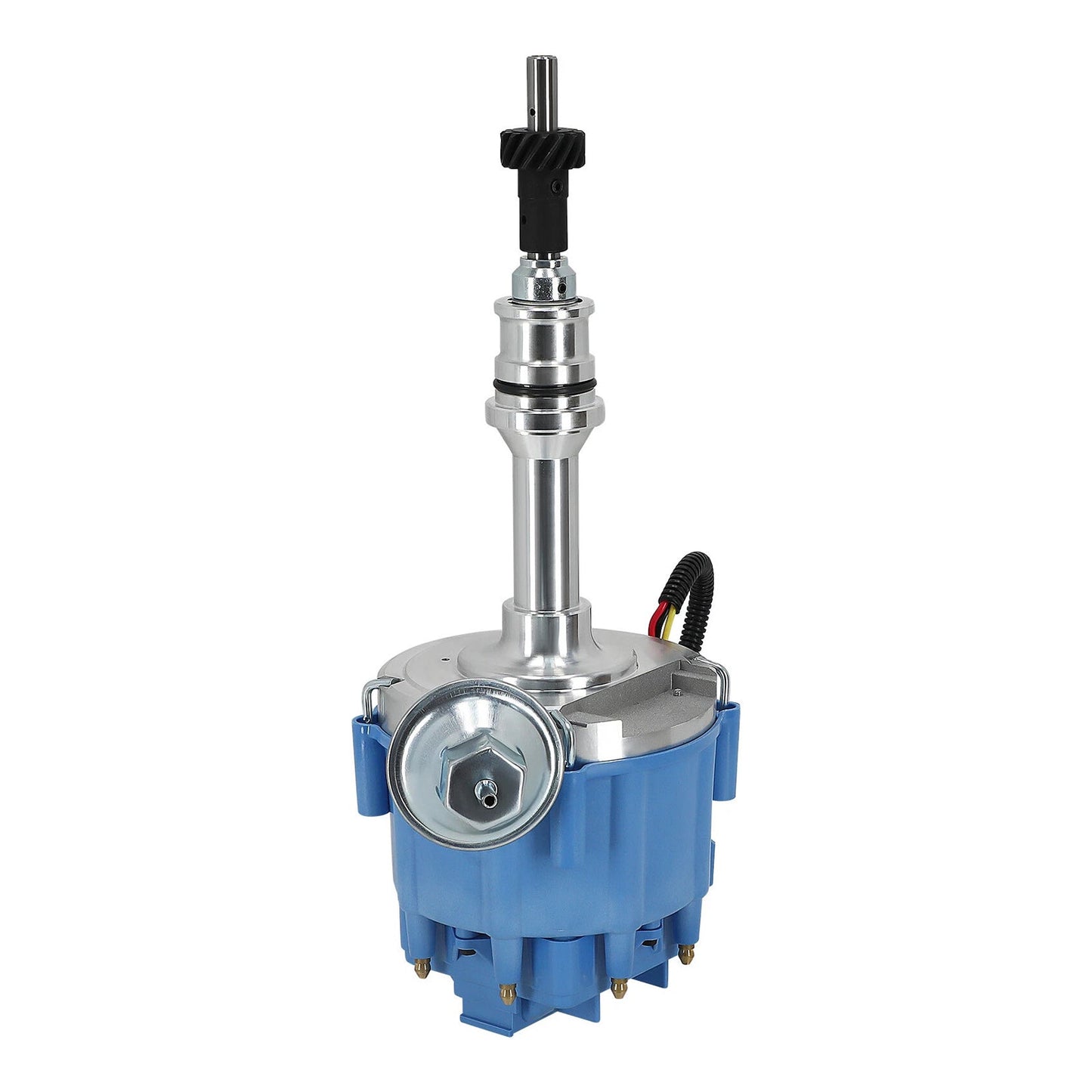 Distributeur d'allumage SBF Ford Small Block 260 289 302 à capuchon bleu avec bobine 65 000 tr/min 1030213