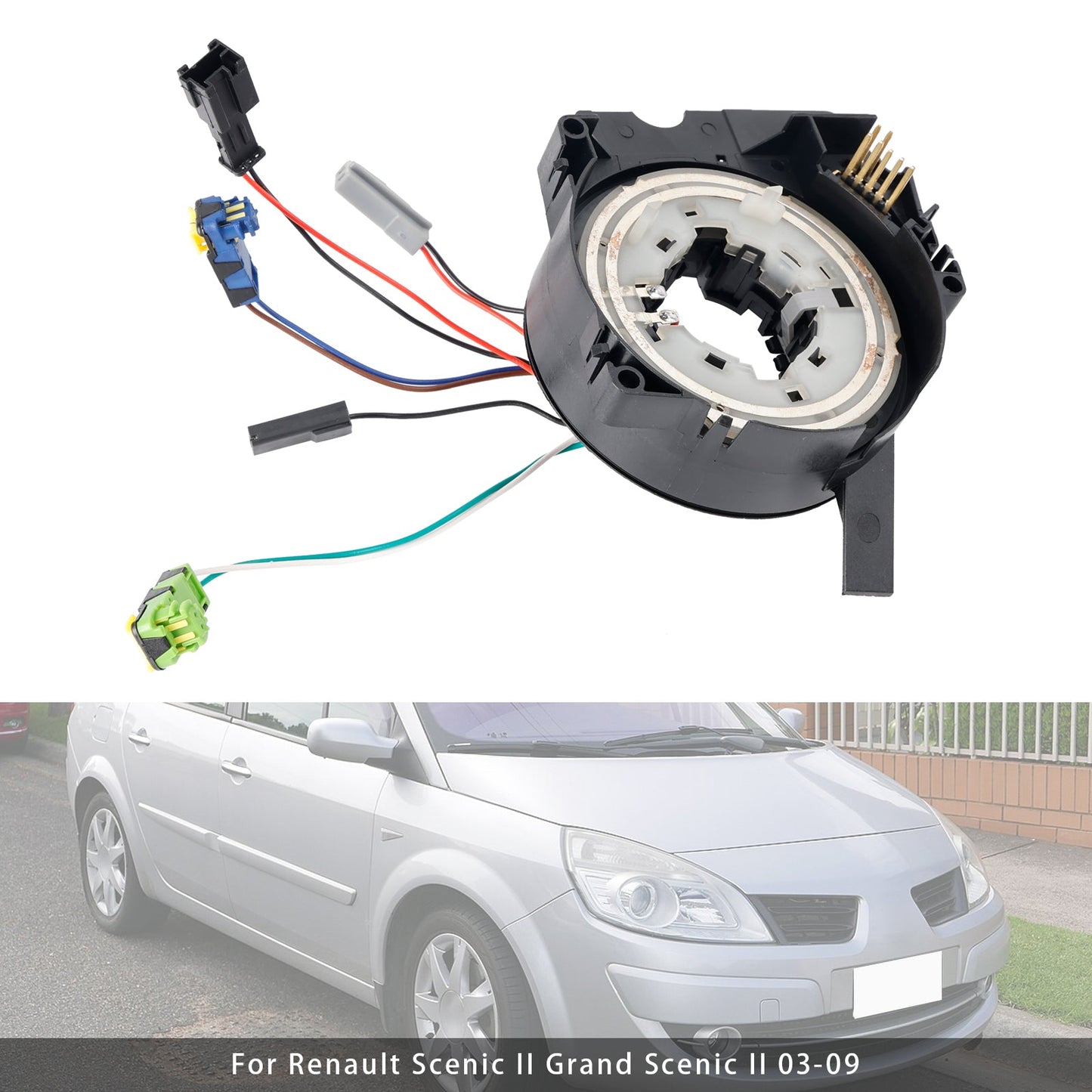 Ressort de volant pour Renault Scenic II Grand Scenic II 2003-2009 7701060399