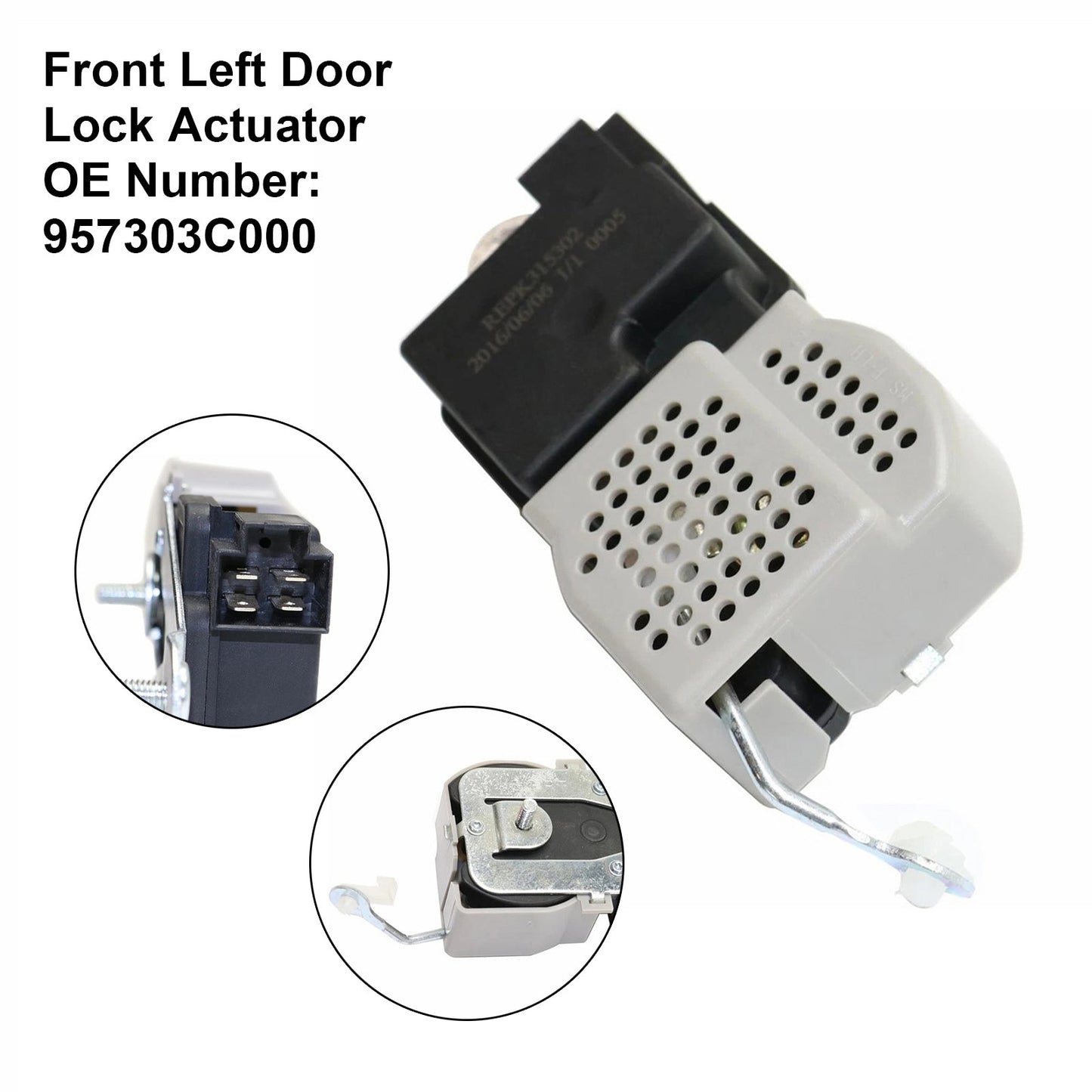 Kia Optima 2001-2005 Front Left Door Lock Actuator Motor 957303C000