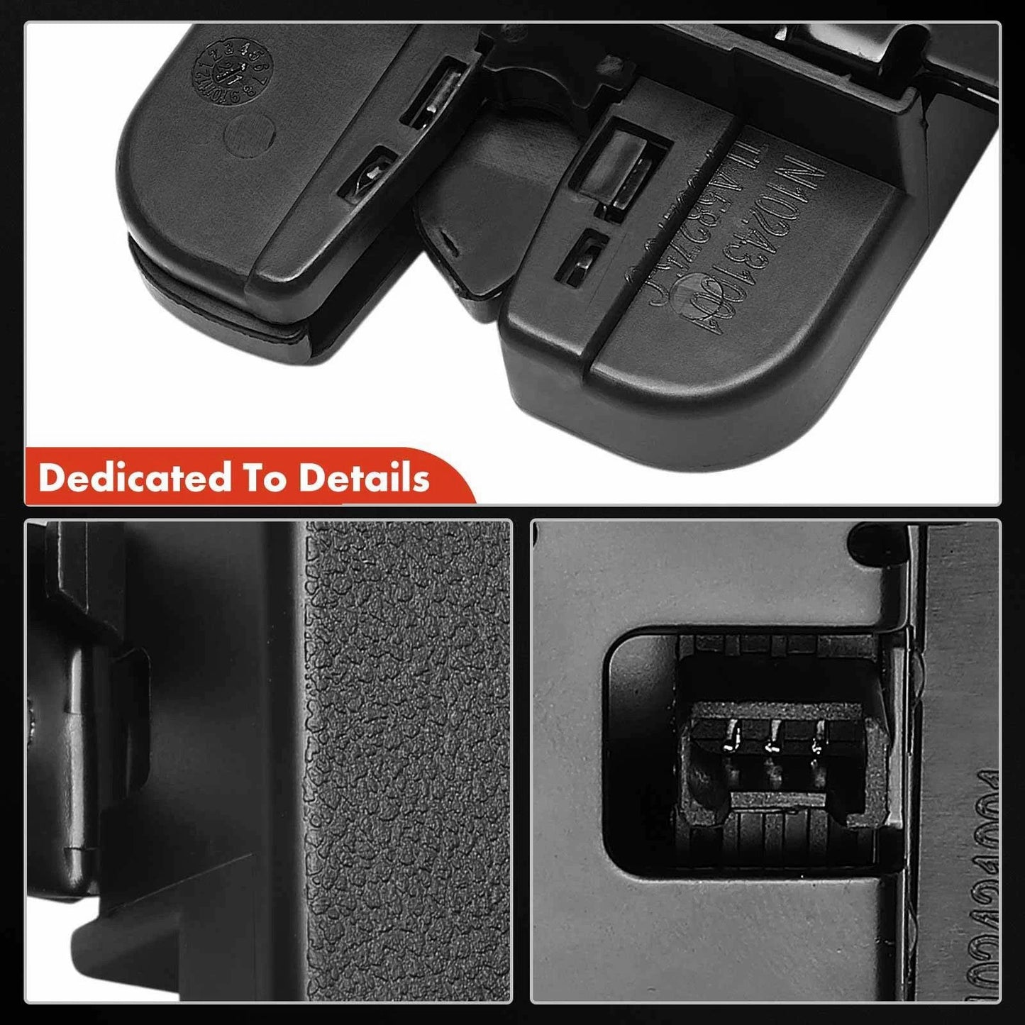 Serrure de porte de hayon arrière pour Porsche Cayenne 9PA 2002-2010 SUV 7L5827505B