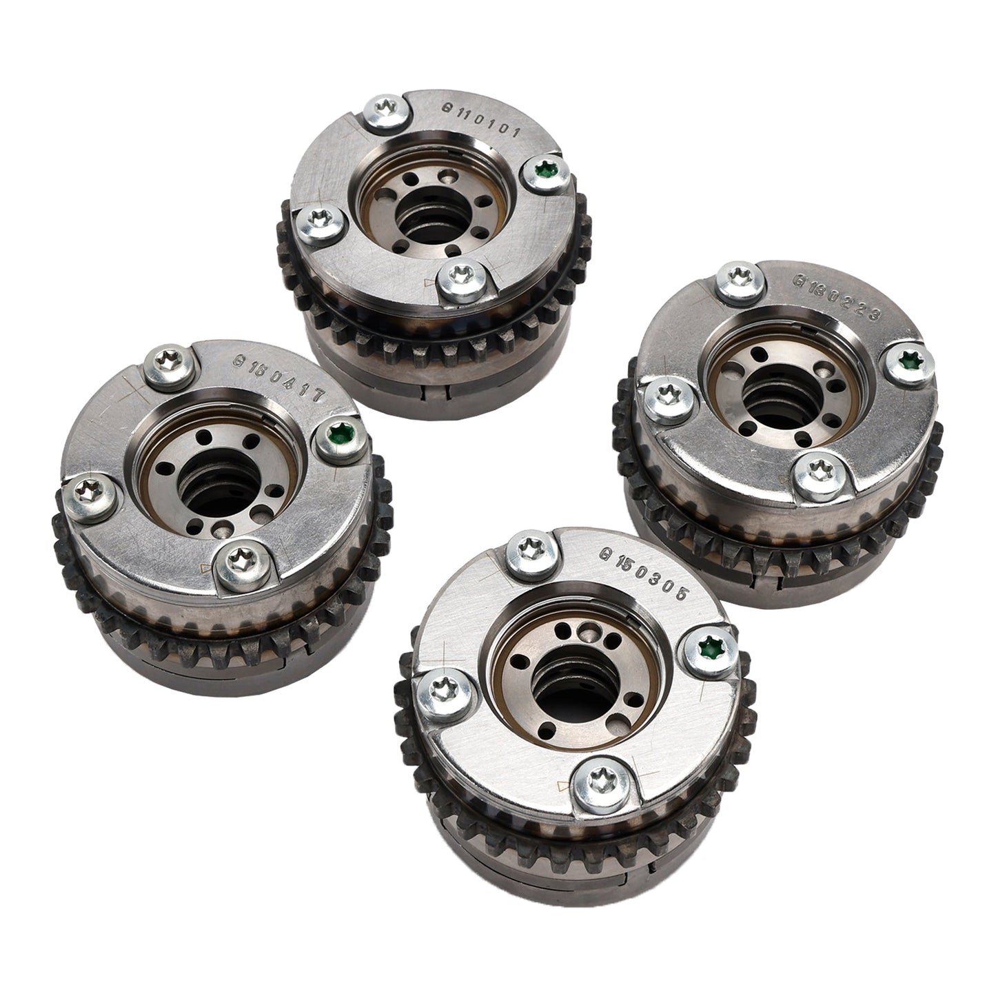 Mercedes Benz E550 E63 ML550 S550 M278 Engine 4PCS A2780504900 A2780505100 Camshaft Adjusters