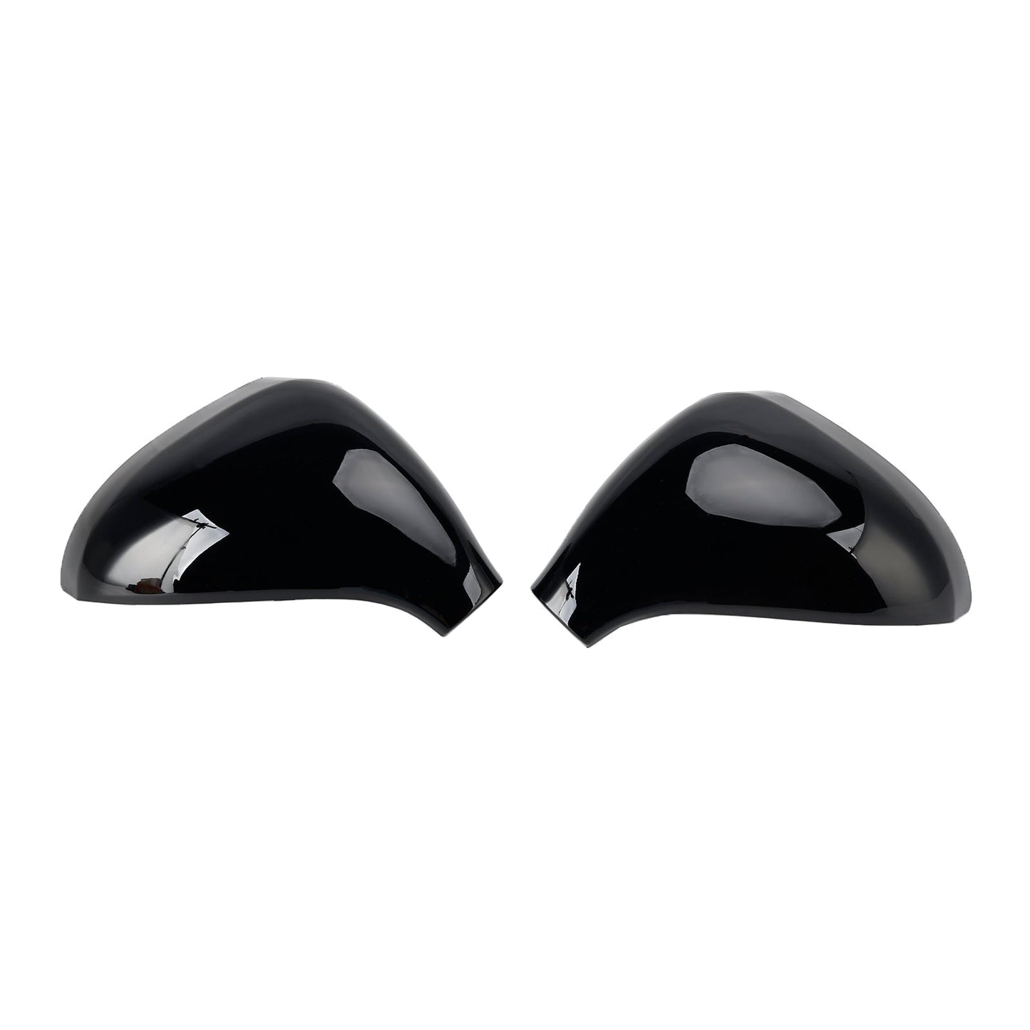 Peugeot 207 Hatchback Side Mirror Covers Rearview Housing Bright Black 9680194877 9680194977