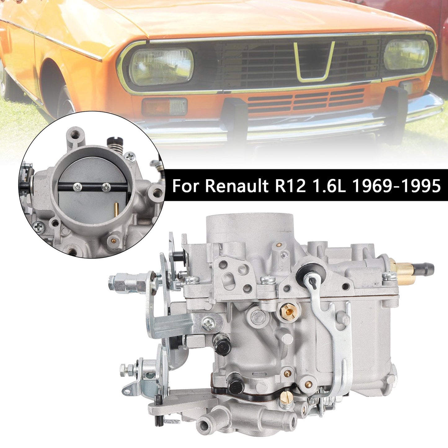 Carburateur avant Renault R12 1.6L 1969-1995 14186001