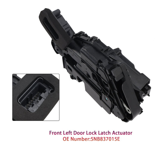 VW Golf 7 Audi Skoda Front Left Door Lock Latch Actuator 5NB837015E