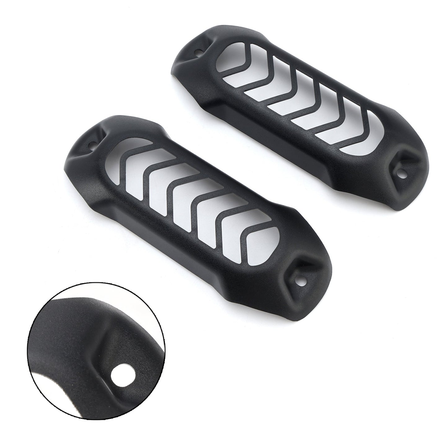 BMW R1300GS ADV 24-25 Spotlight Grille Universal Protector Guard Black