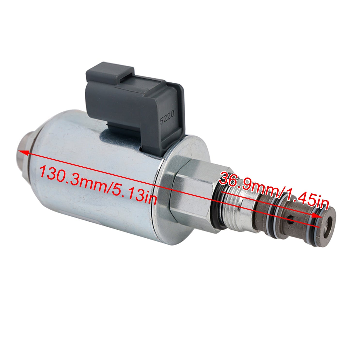 Válvula solenoide 1827595 compatible con Caterpillar 938G II, 938H, 938K, 950G II, 950H y 950L