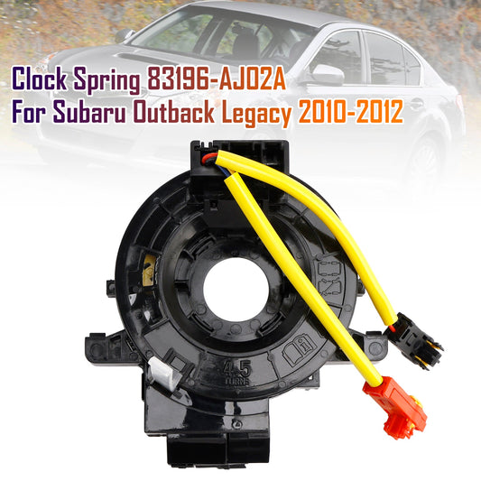 Subaru Outback Legacy 2010-2012 Clock Spring 83196-AJ02A 83196AJ02A 83196-AJ02B