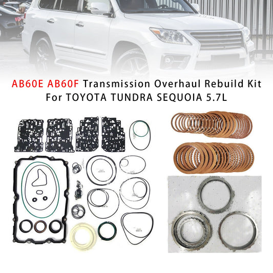 Toyota TUNDRA SEQUOIA 5.7L AB60E AB60F Transmission Overhaul Rebuild Kit AB60E AB60F