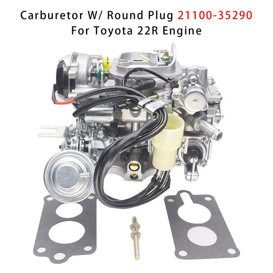 Toyota 22R Engine Carburetor W/ Round Plug 21100-35290