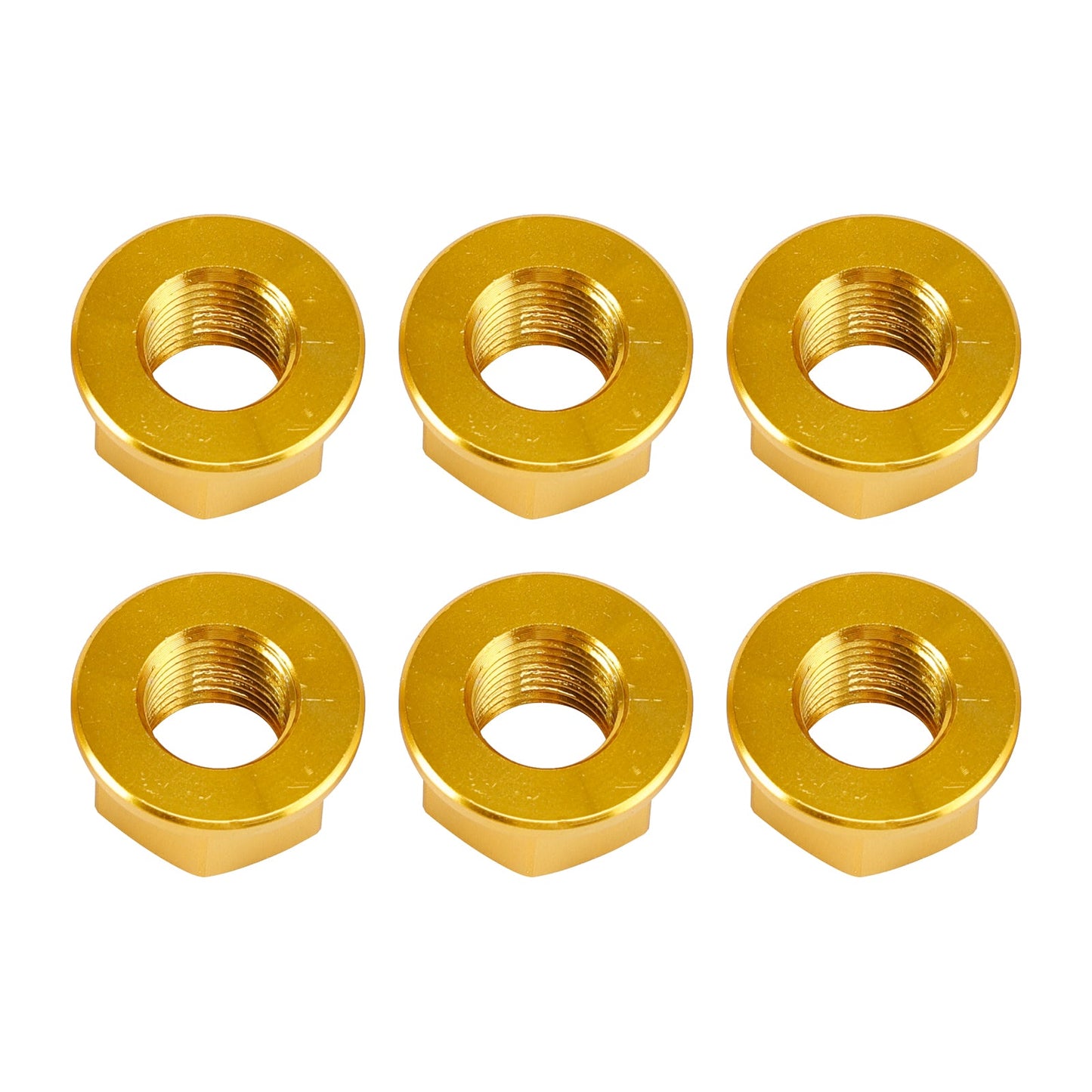 Ducati Panigale V2 V4 2018-2024 Rear Sprocket Carrrier Flange Gold Nuts Set M10x1.0 74810461A