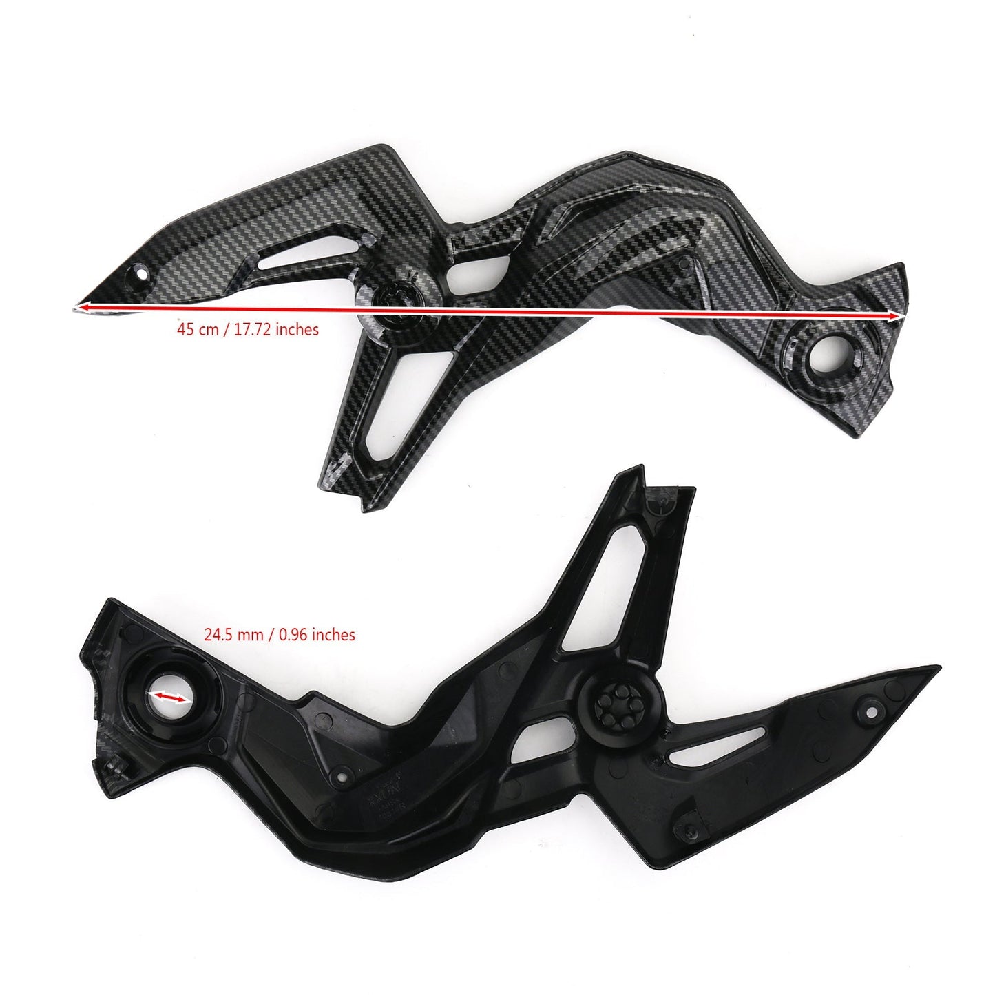 Embellecedor de marco de plástico ABS para motocicleta Kawasaki Z900 2020-2021