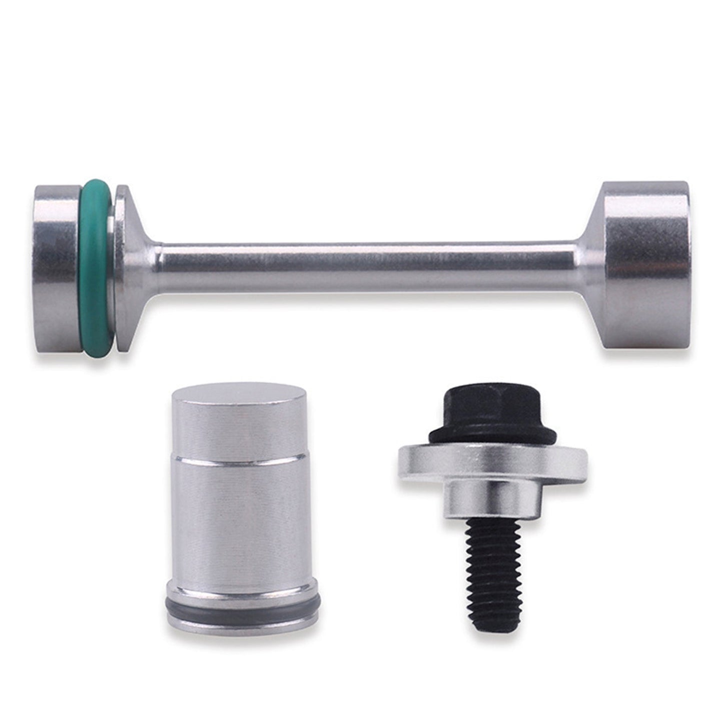 GM LS Oil Diverter Barbell & Oil Valve Plug & Oil Pickup Tube Hold Down Kit