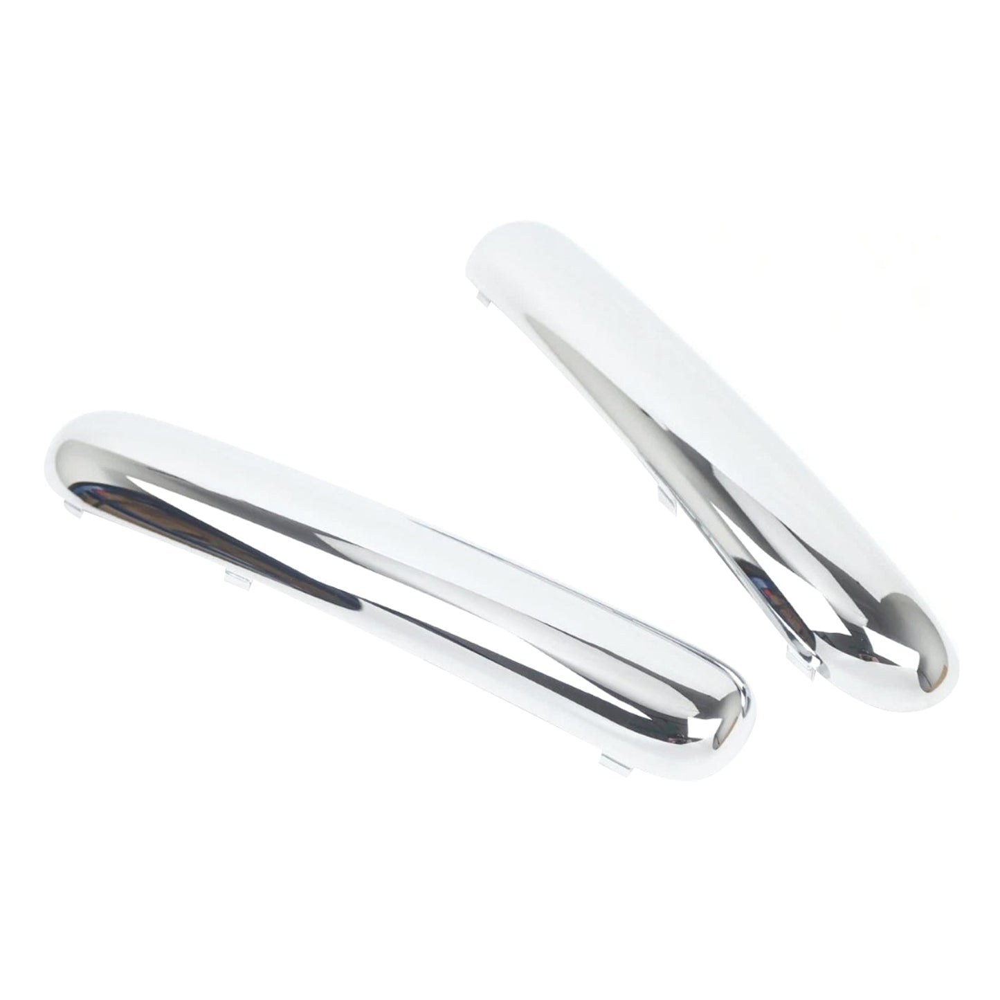 2001-2004 Mini One Cooper R50/R52/R53 Pair Front Bumper Chrome Trim Set