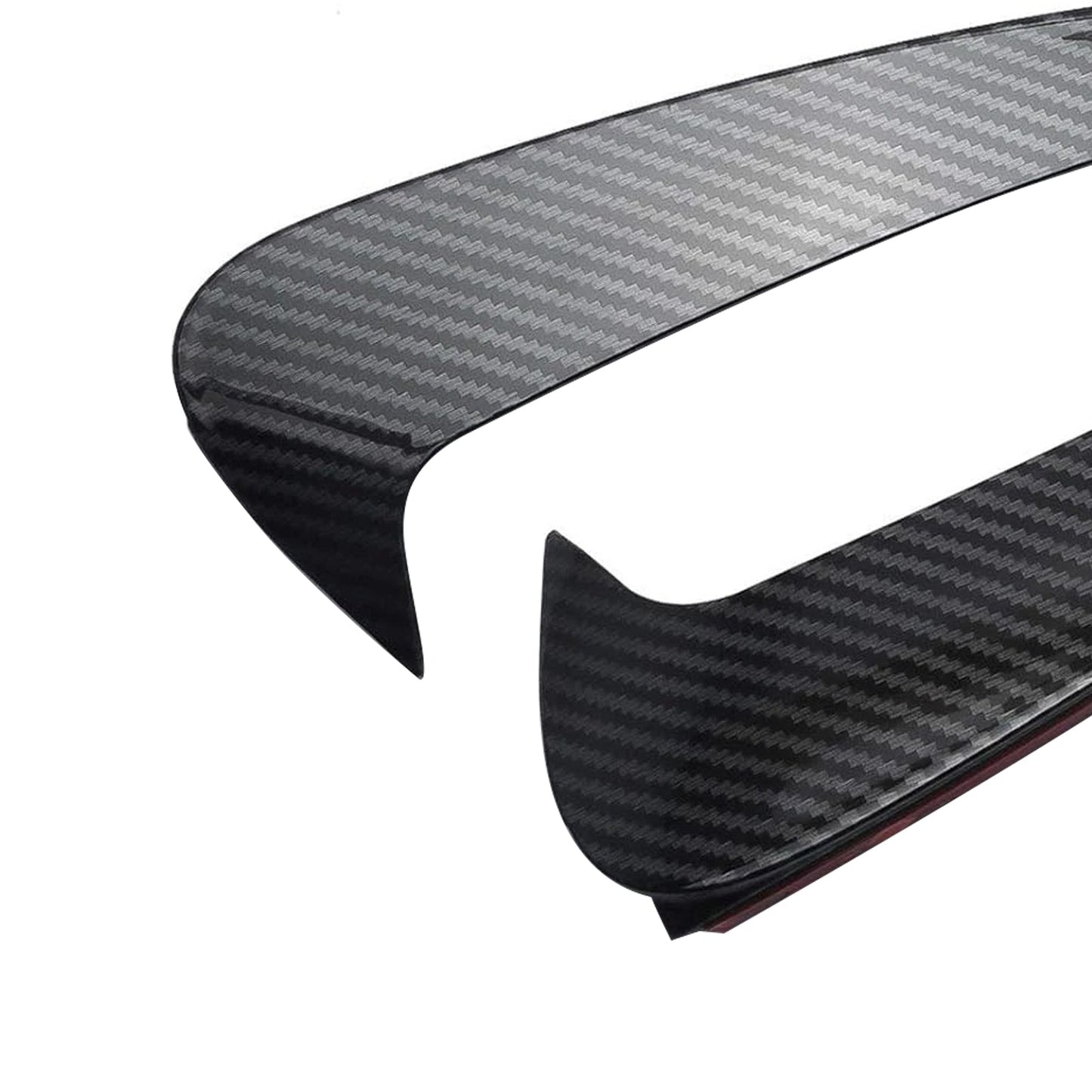 Mercedes Benz C-Class 4 Door Sedan With AMG Sport Bumper With Vent Only Rear Air Vent Cover Carbon Fiber Look
