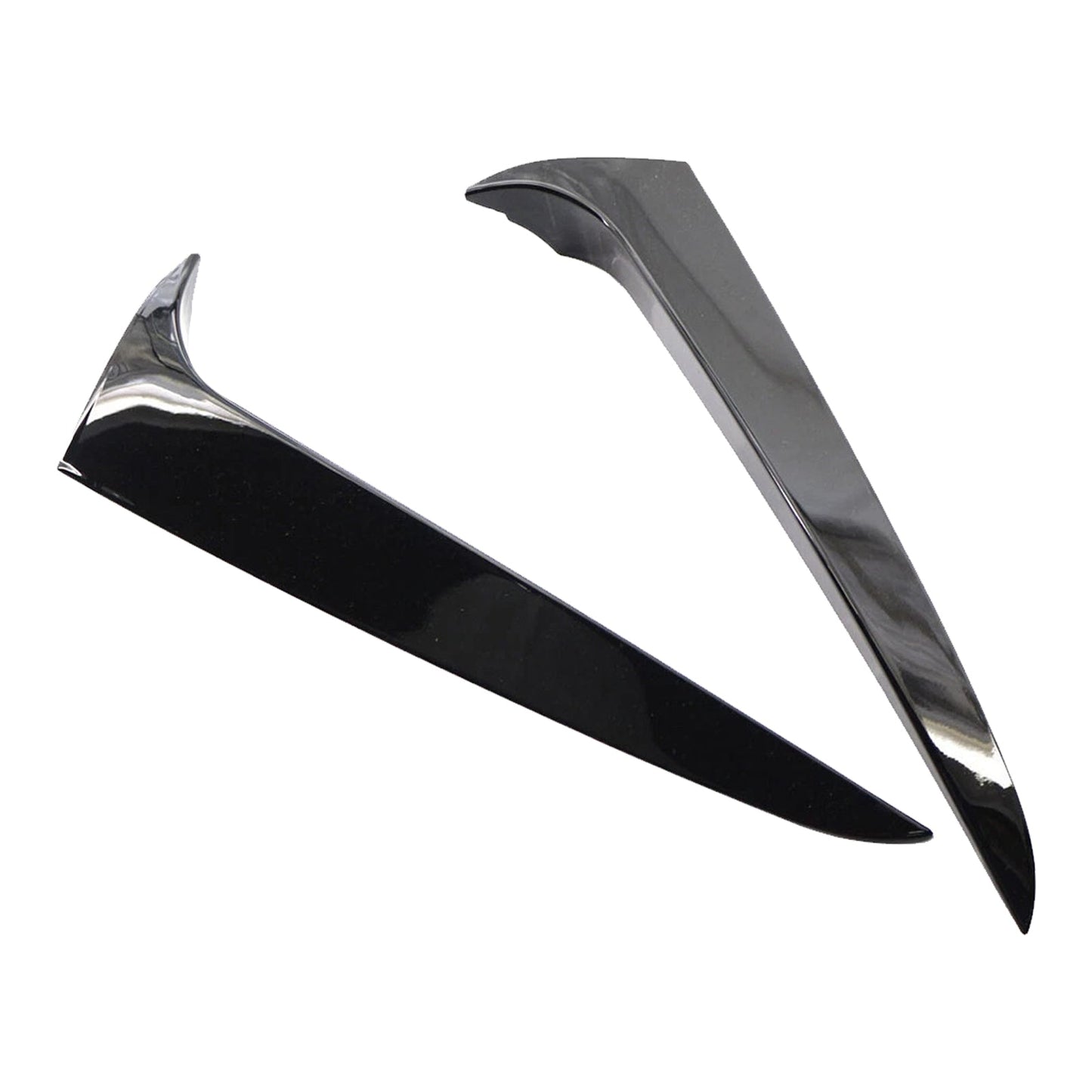 Gloss Black Pair Rear Window Side Wing Spoiler 2011-2017 BMW X3 F25