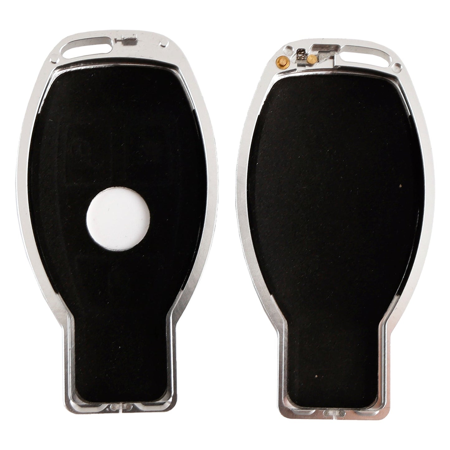 Leather Alloy Aluminum TPU Car Key Pink Case Cover For Benz GLC GLK CLS GLA CLA AMG