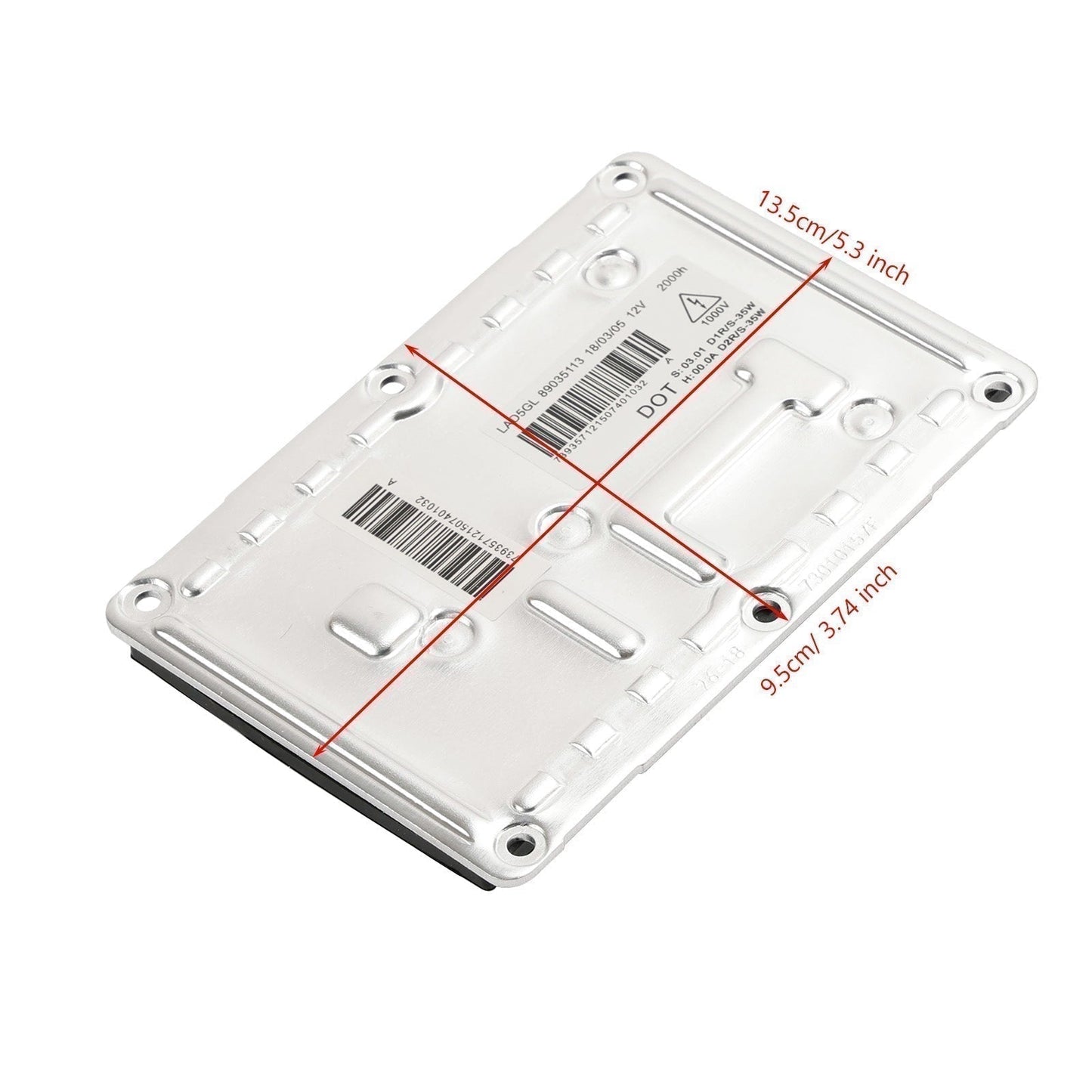 Module de commande de ballast HID pour phares Renault Laguna MK II 2001-2016, 4 broches, 3D0907391B 7701207586 7701207587
