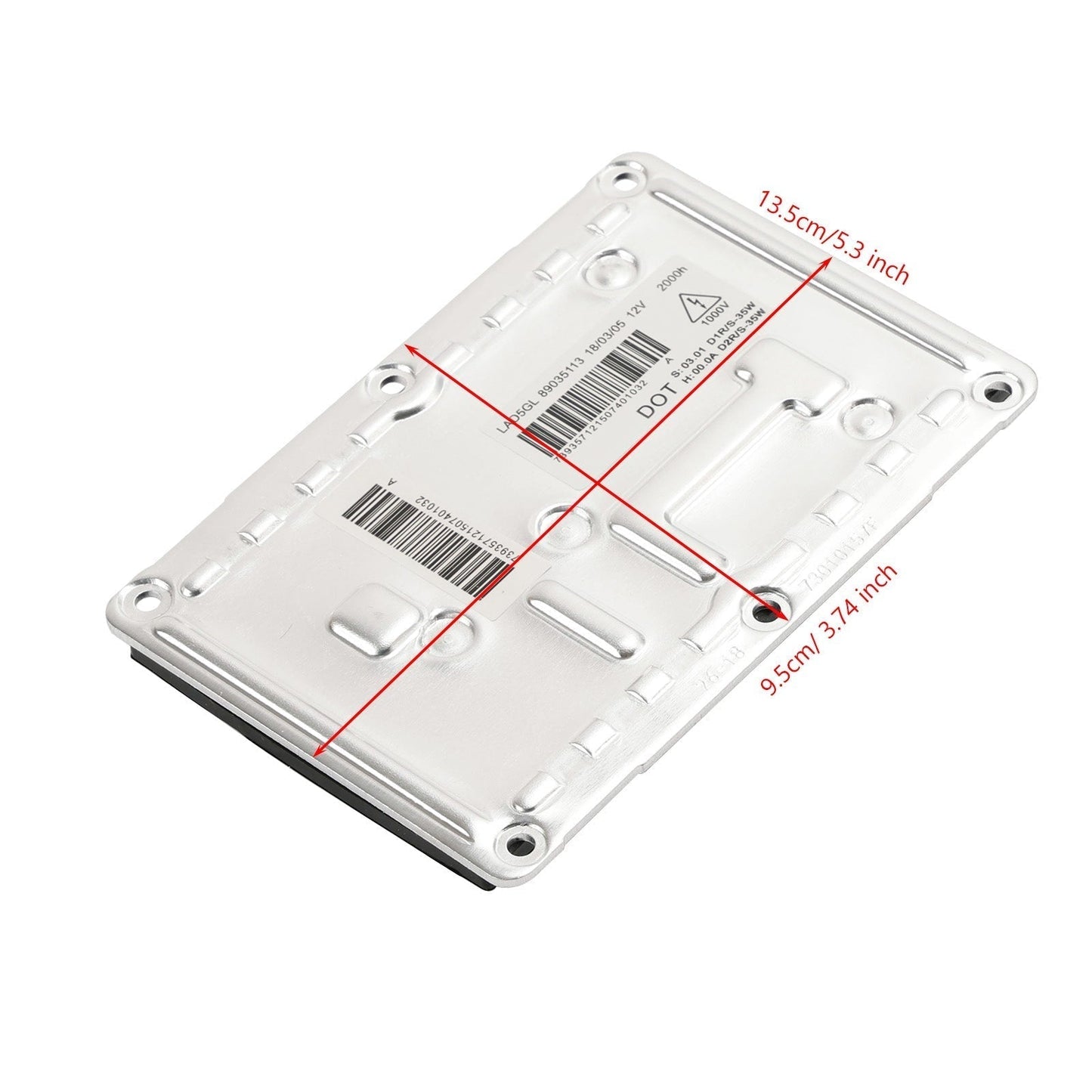 Module de commande de ballast de phare HID 4 broches 3D0907391B 7701207586 7701207587 pour Audi A4 Avant (8E5 B6) (04/2001-12/2004)