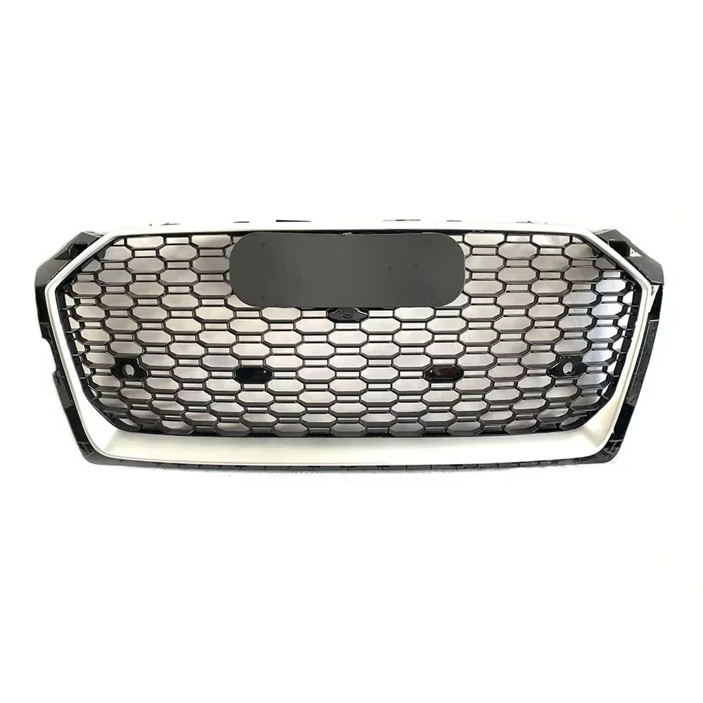 Parrilla de parachoques delantera estilo Audi A5 S5 F5 a RS5 2017-2019, rejillas superiores de alta calidad