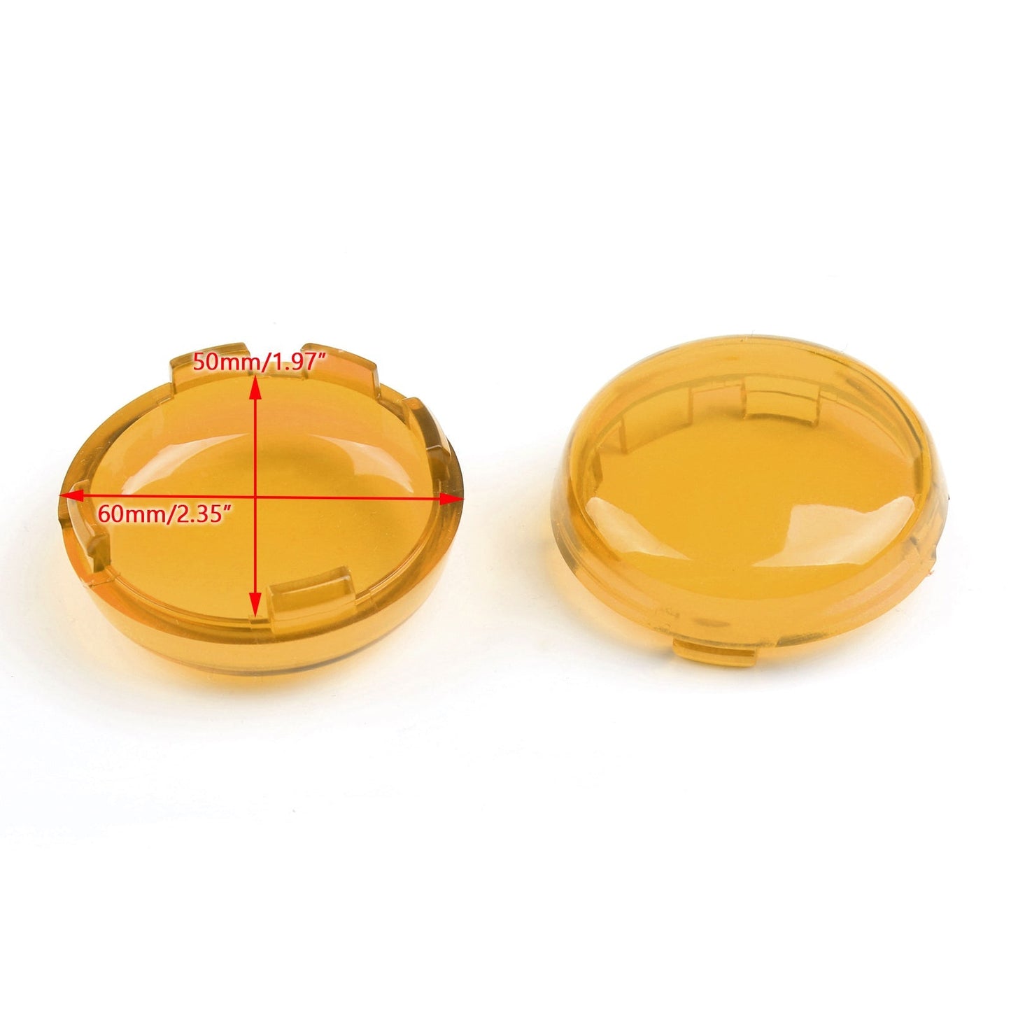 Plastic Turn Signal Light Lens For Cover For Harley Electra Glide Heritage Softail Assosary
