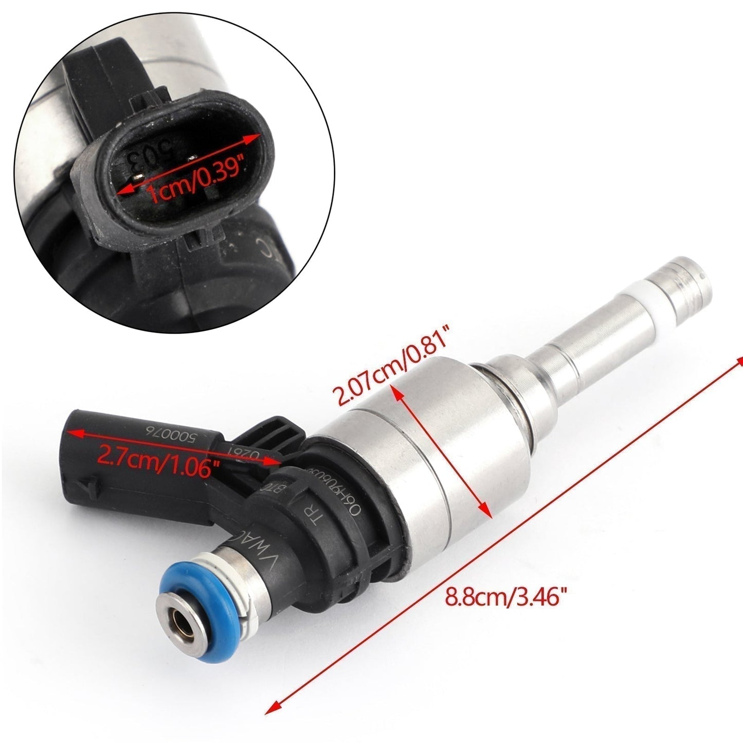 2013-2014 Audi Q5 2.0L 4PCS Fuel Injectors 0261500076 06H906036G