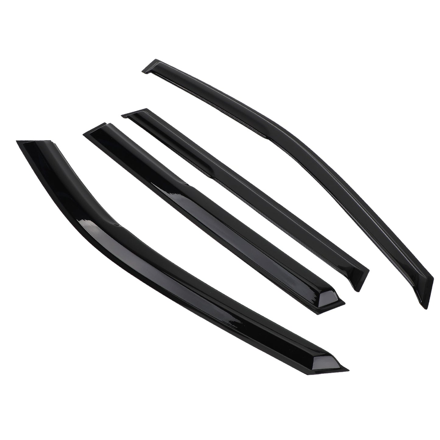 Kit de 6 viseras protectoras para ventanas de coche, parasol y lluvia, para Toyota RAV4 2019-2020