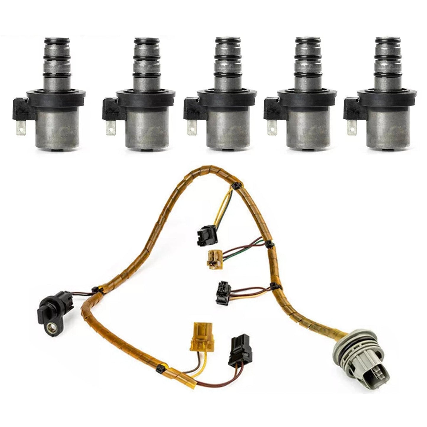 Kit de solenoide de cambio de transmisión con arnés F4A41 F4A42 para Mitsubishi Lancer Wagon 1.5L (2000-2008)